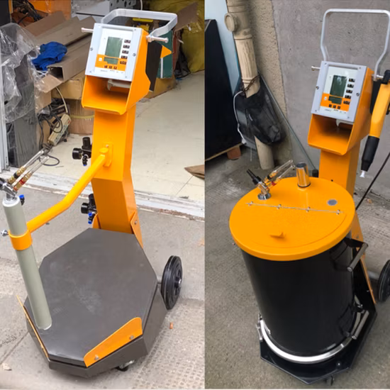 Pistola de recubrimiento en polvo automática de alta calidad para equipos de recubrimiento en polvo electrostático