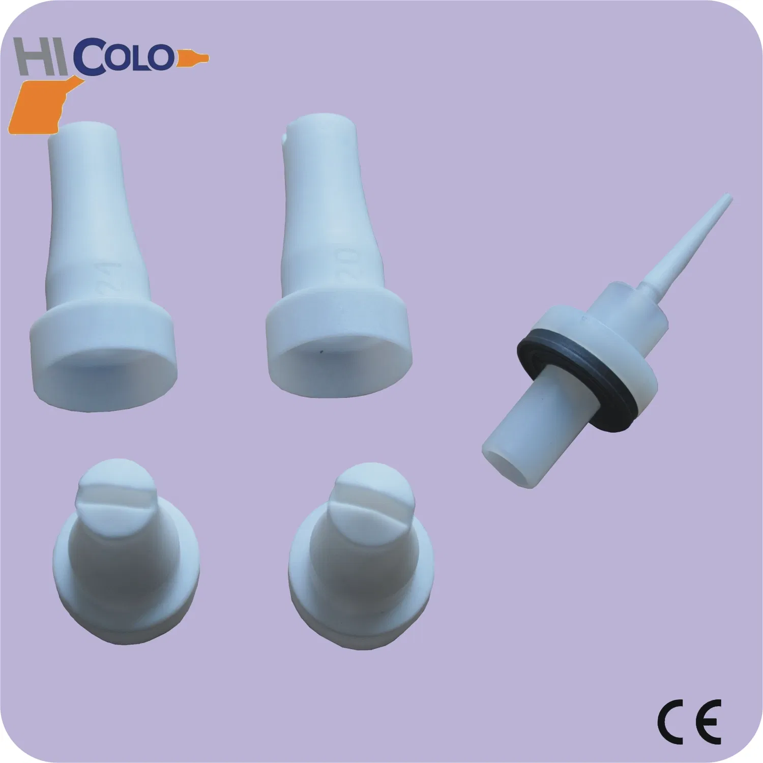 Piezas de boquilla de recubrimiento en polvo (1007 934#) Pieza no OEM compatible con ciertos productos Gema