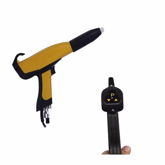 Pistola de recubrimiento en polvo electrostático de alta calidad para pintura de metales