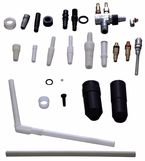 Piezas de boquilla de pistola pulverizadora de recubrimiento en polvo manual 1000047 Pieza no OEM compatible con ciertos productos Gema