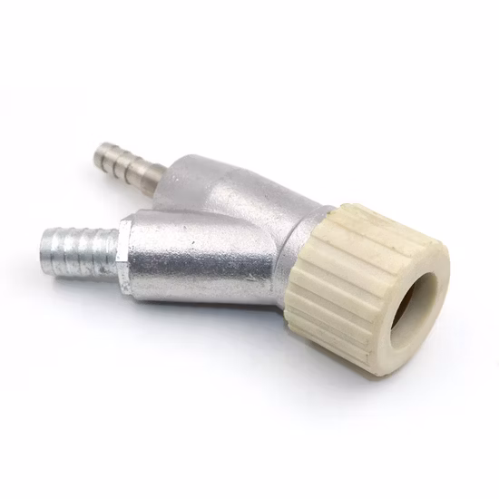 Pieza de herramienta de cabezal de pistola de chorro de arena para máquina automática de chorro de arena, chorro seco y húmedo